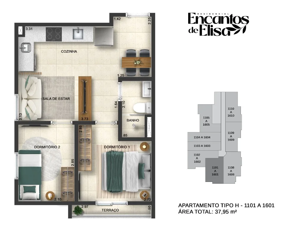 HUM DSEVEN VILA CARRAO PLANTA TIPO H ALTA R01